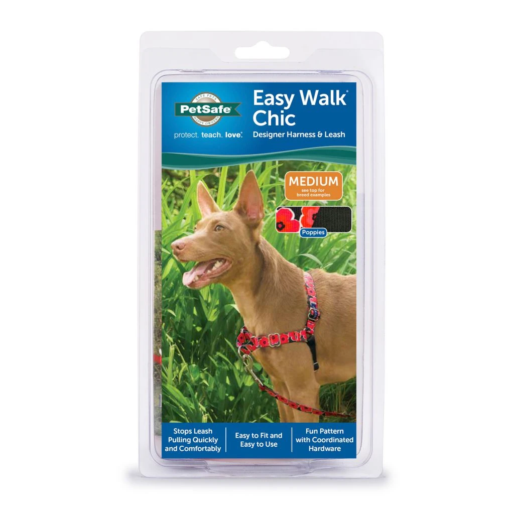 PetSafe Easy Walk Chic Dog Harness Poppies - Image 8