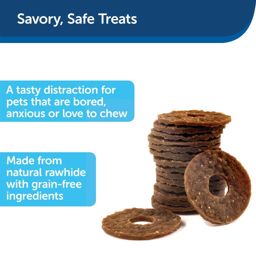 PetSafe Rawhide Treat Rings, Variety pk., 24 Count, Large - Image 2