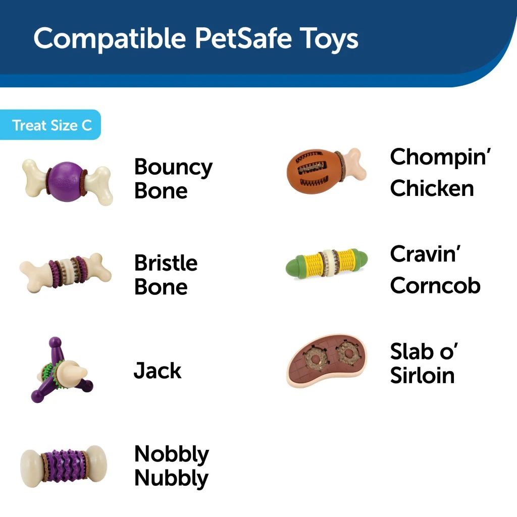 PetSafe Rawhide Treat Rings, Variety pk., 24 Count, Large - Image 5