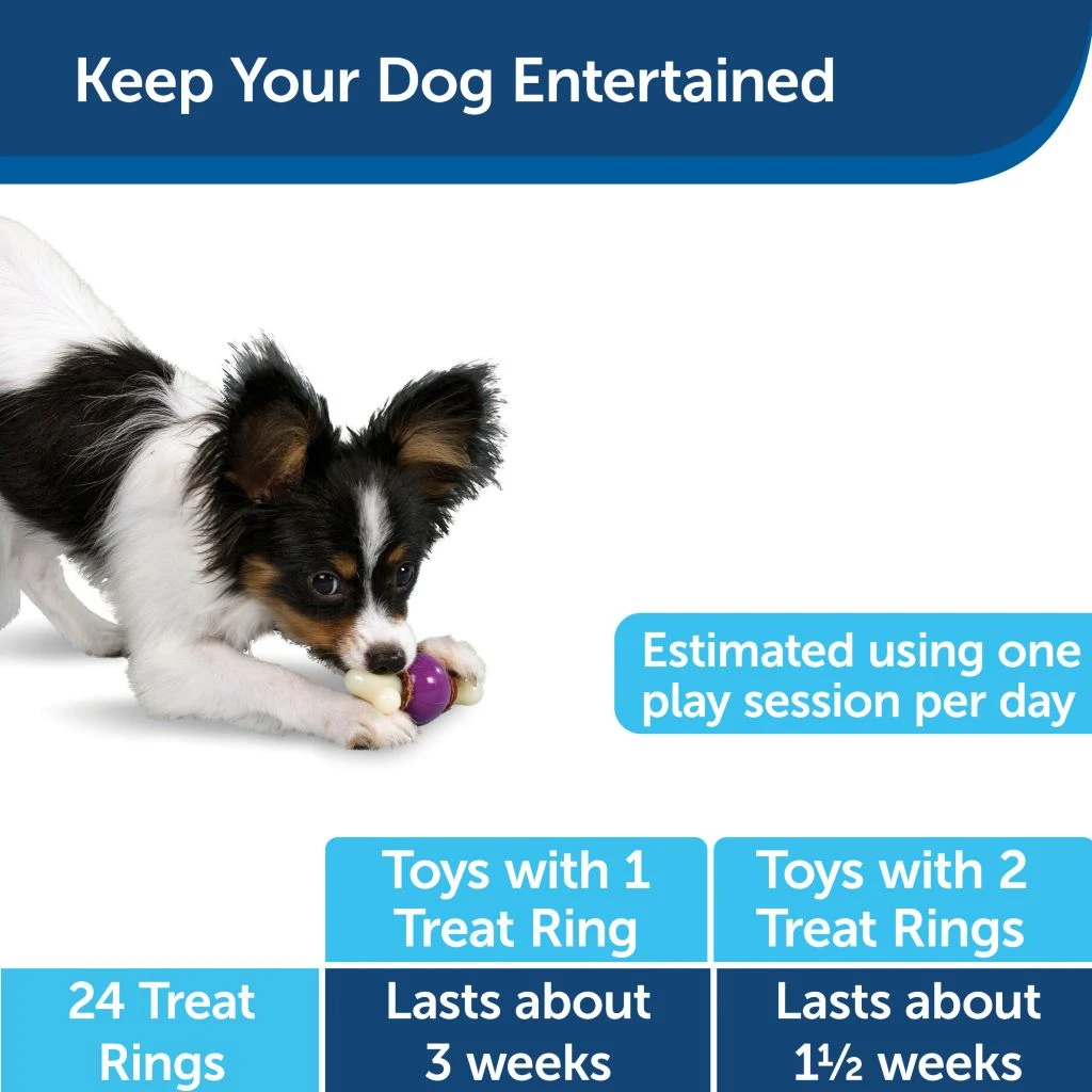 PetSafe Rawhide Treat Rings, Variety pk., 24 Count, Large - Image 6