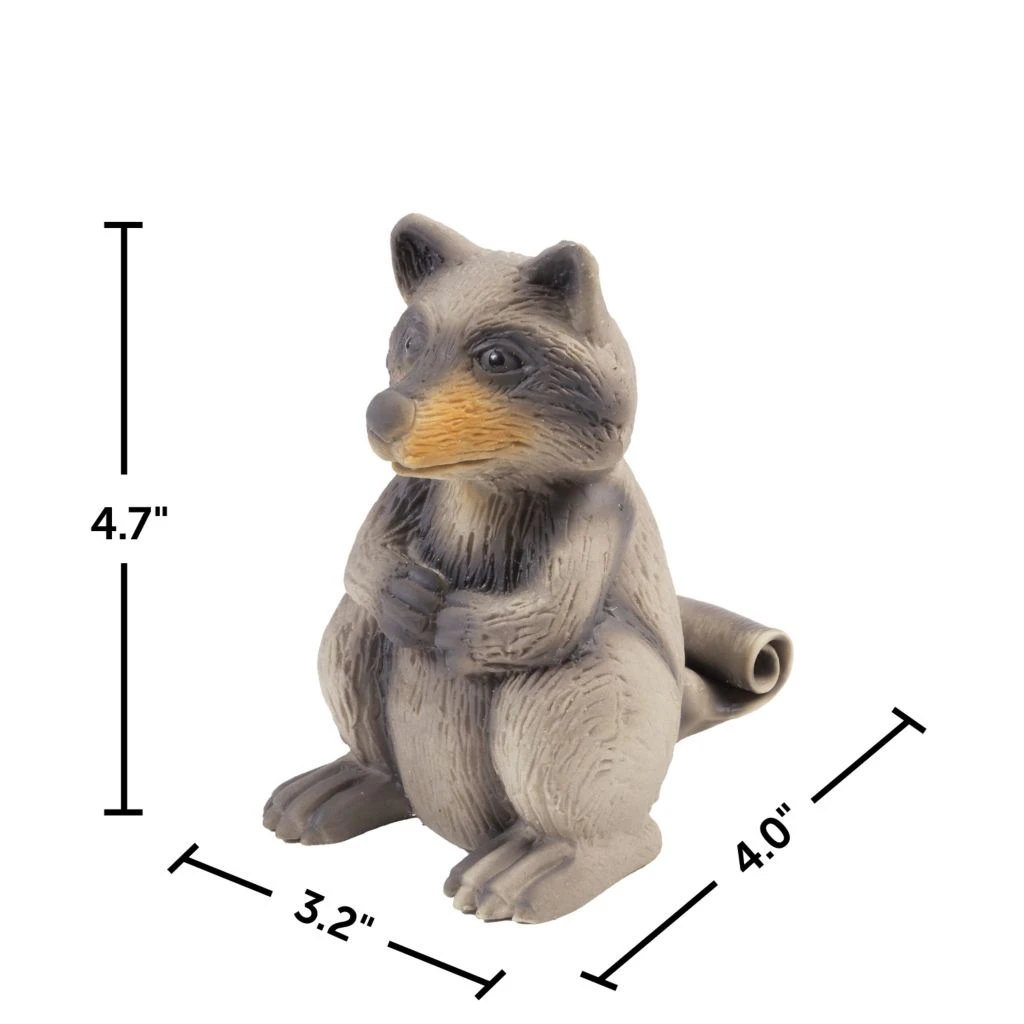 PetSafe Sportsmen Squeeze Meeze Raccoon Dog Toy - Image 3