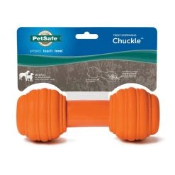 PetSafe Sportsmen Chuckle Dog Chew Toy, Medium/Large