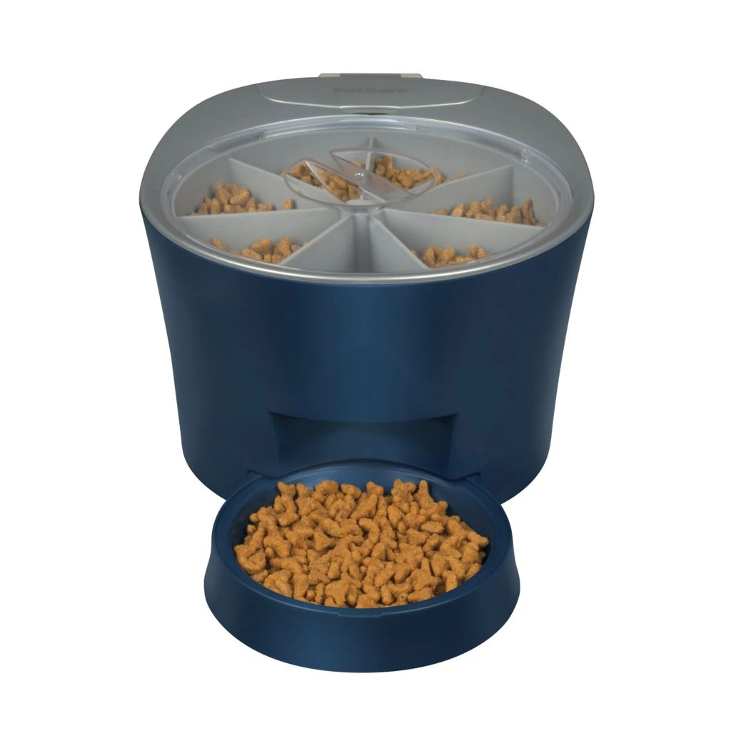 PetSafe 6 Meal Programmable Pet Food Dispenser, Automatic Dog and Cat Feeder - Dry Kibble or Semi-Moist Pet Food - Image 9