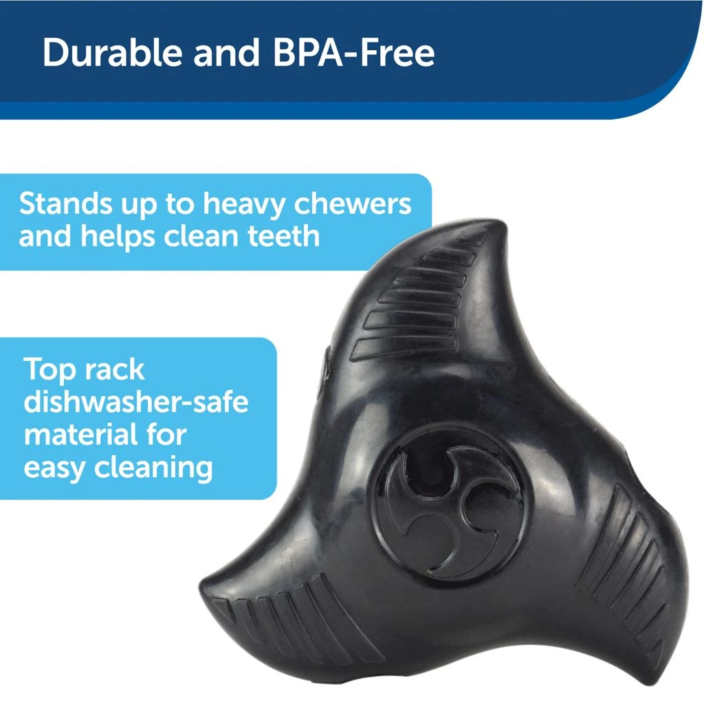 PetSafe Squeak 'N Treat Ninja Star Dog Chew Toy, Medium - Image 5