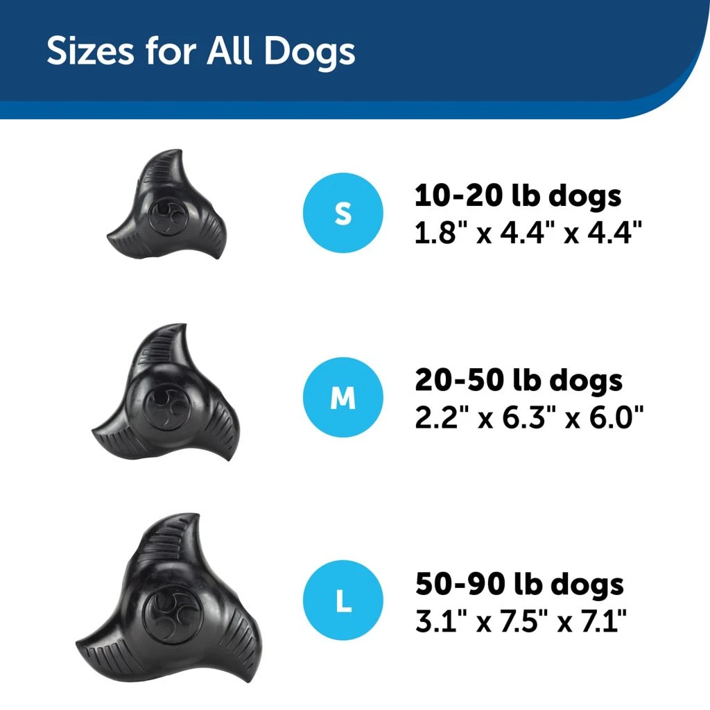 PetSafe Squeak 'N Treat Ninja Star Dog Chew Toy, Medium - Image 6