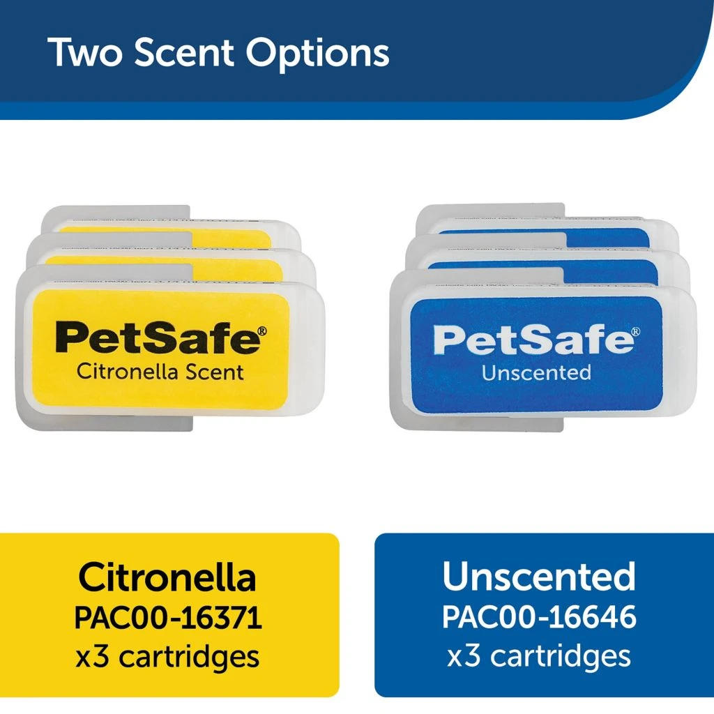 PetSafe Bark Control Dog Collar Spray Refill, Unscented Cartridges, 3 pk. - Image 5