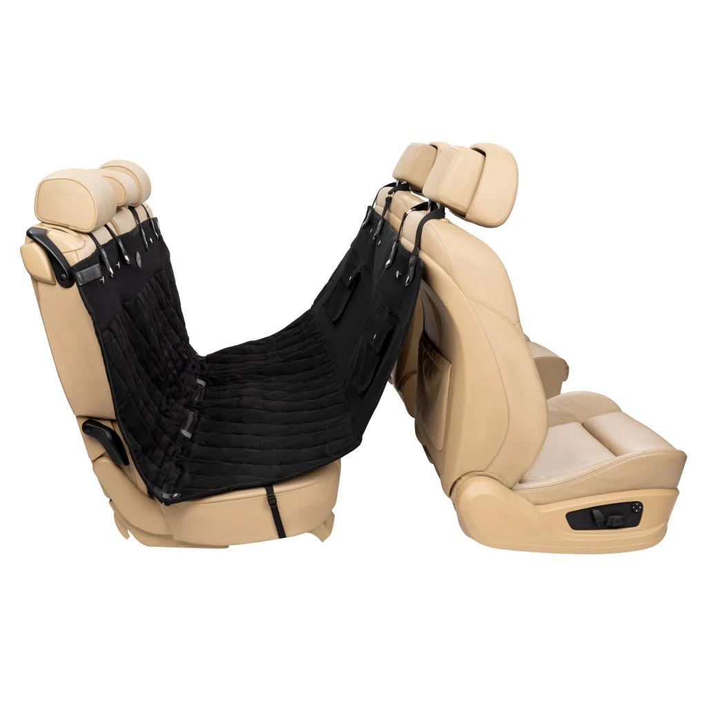 PetSafe Happy Ride Quilted Hammock Seat Cover, Black - Image 7